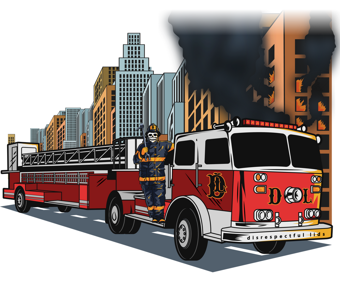 DL Hook and Ladder sticker
