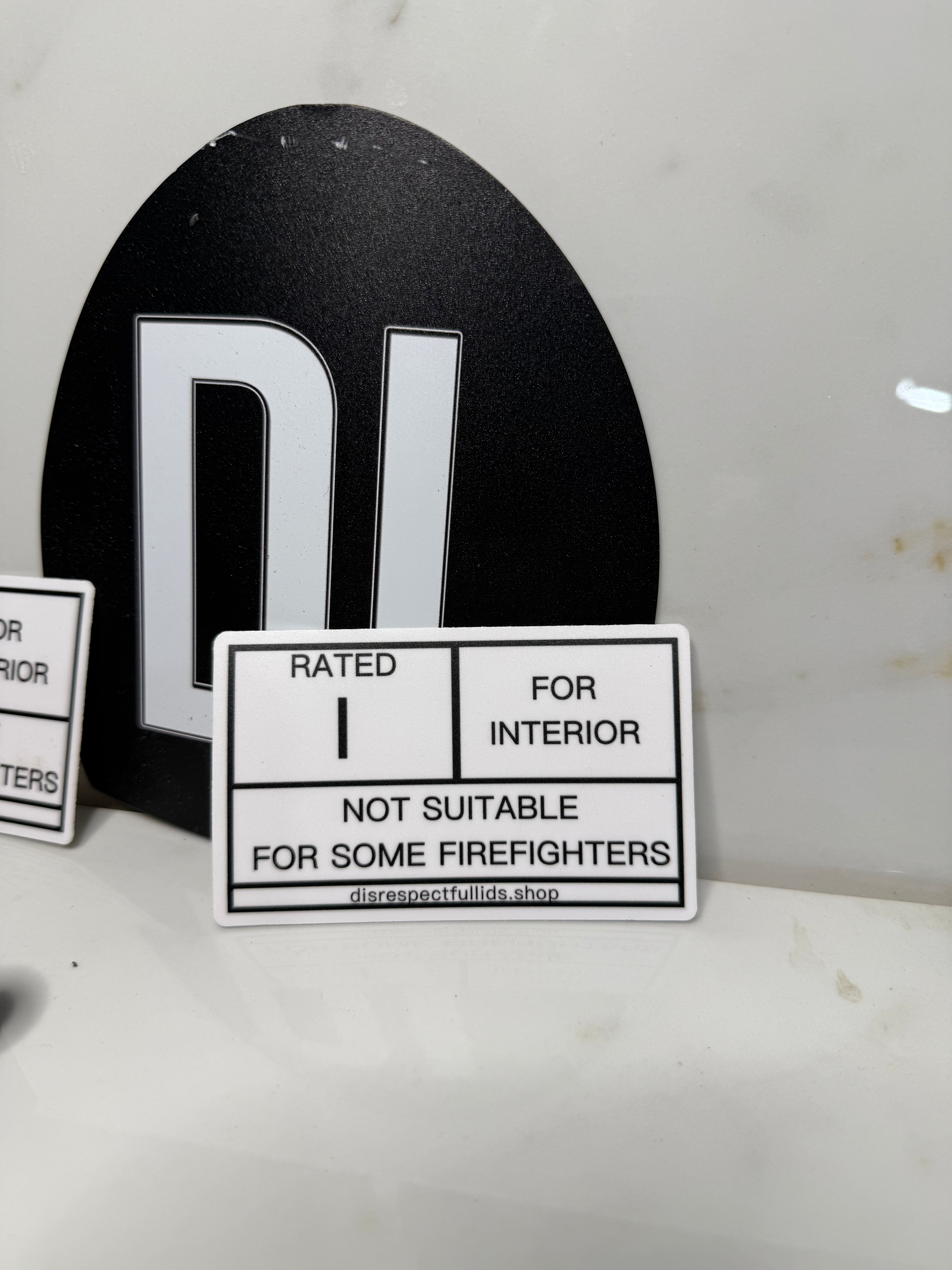 Rated “I” Sticker